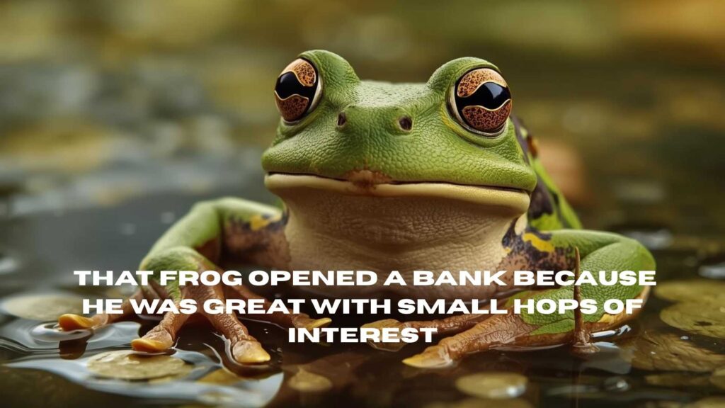 Funny Frog Puns