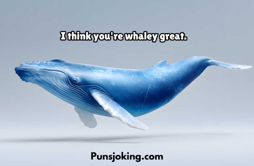 Classic Whale Puns A Seaside Fun