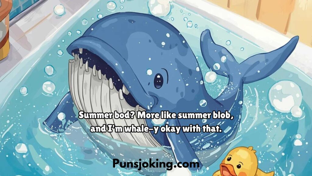 Summer & Beach Whale Jokes
