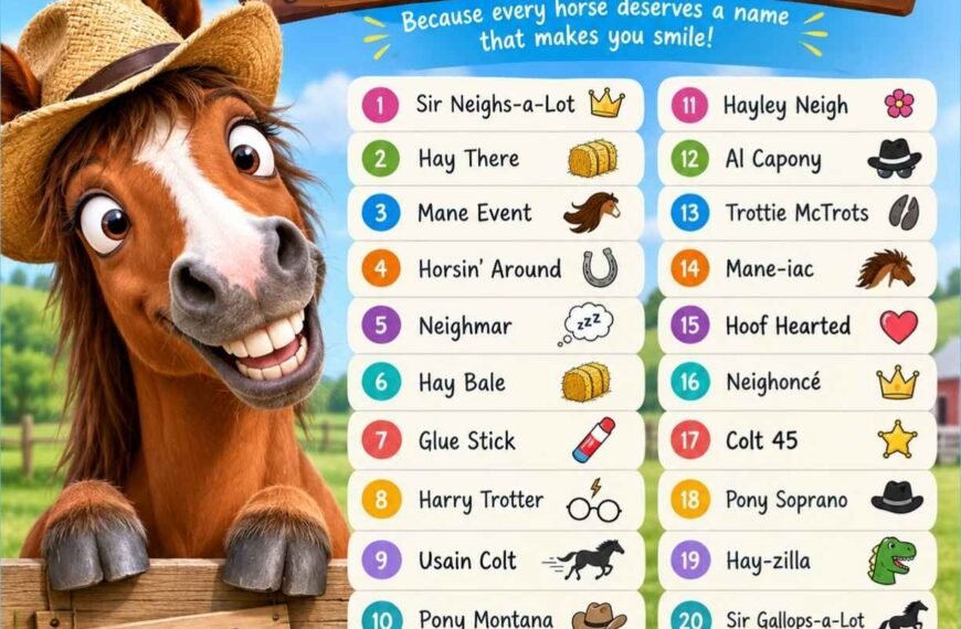 Funny Horse Names: 200+ Silly Ideas for Any Horse