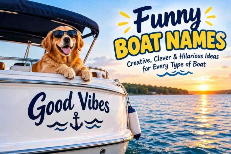 155+ Funny Boat Names: Complete List of Clever & Nautical Ideas
