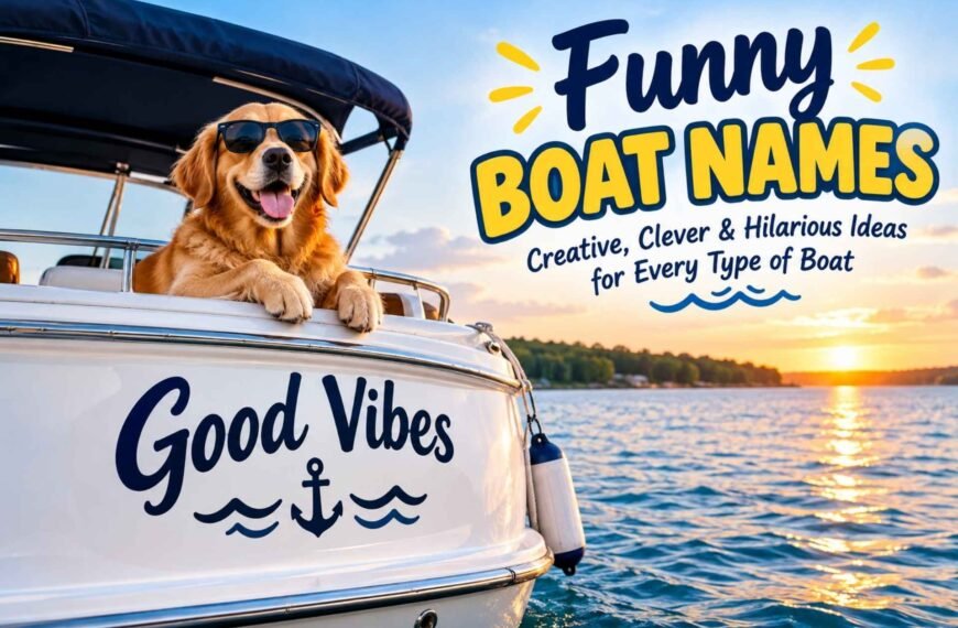 155+ Funny Boat Names: Complete List of Clever & Nautical Ideas
