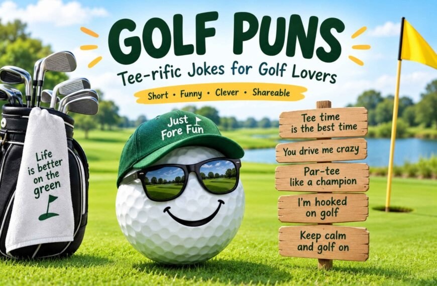 250+ Funny Golf Puns That Will Make You Laugh Out Loud